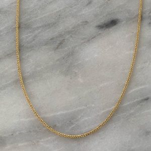 18k Gold Wheat Chain 18in.